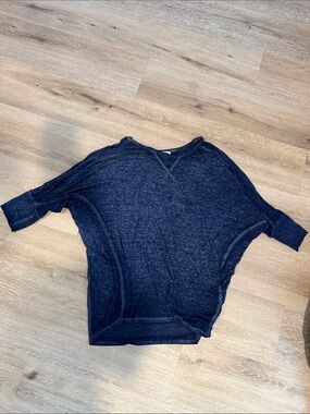 Women's Navy Dolman Pullover shirt